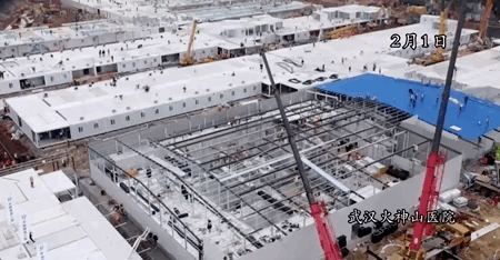 武漢火神山醫(yī)院讓世界稱奇，佳歌成為集成灶行業(yè)的“中國(guó)速度”