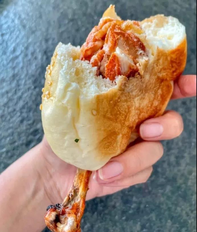 擁有佳歌蒸烤一體集成灶，輕松吃上真·雞腿面包！