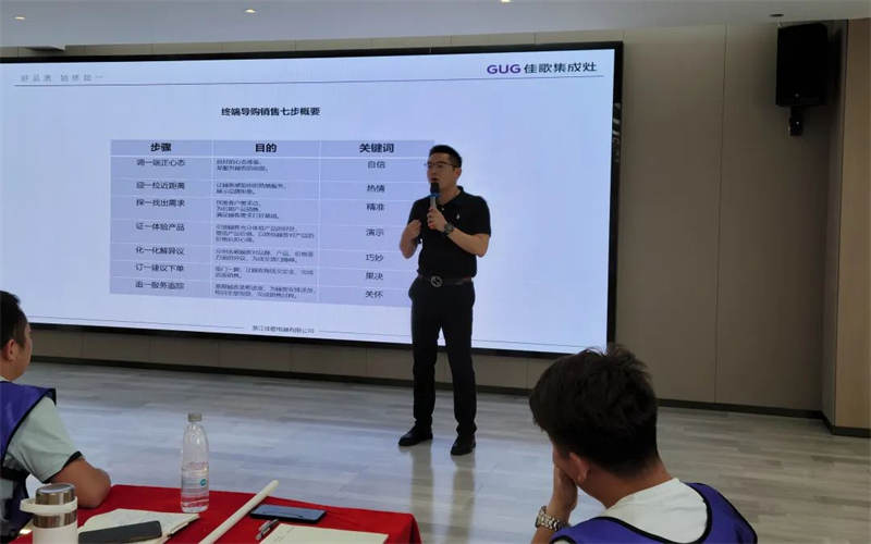 佳歌集成灶第8期“飛鷹計劃”鐵血訓(xùn)練營圓滿收官