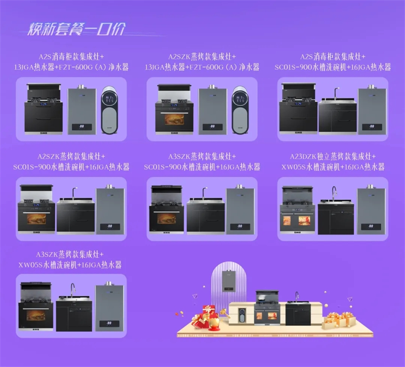 佳歌開啟“廚房煥新季?千萬補貼大放送”以舊換新活動！